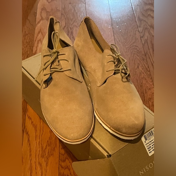 NEW Nisolo Sedona Lightweight Derby Suede Women’s in Dusty Rose Size 9.5 - Picture 3 of 7